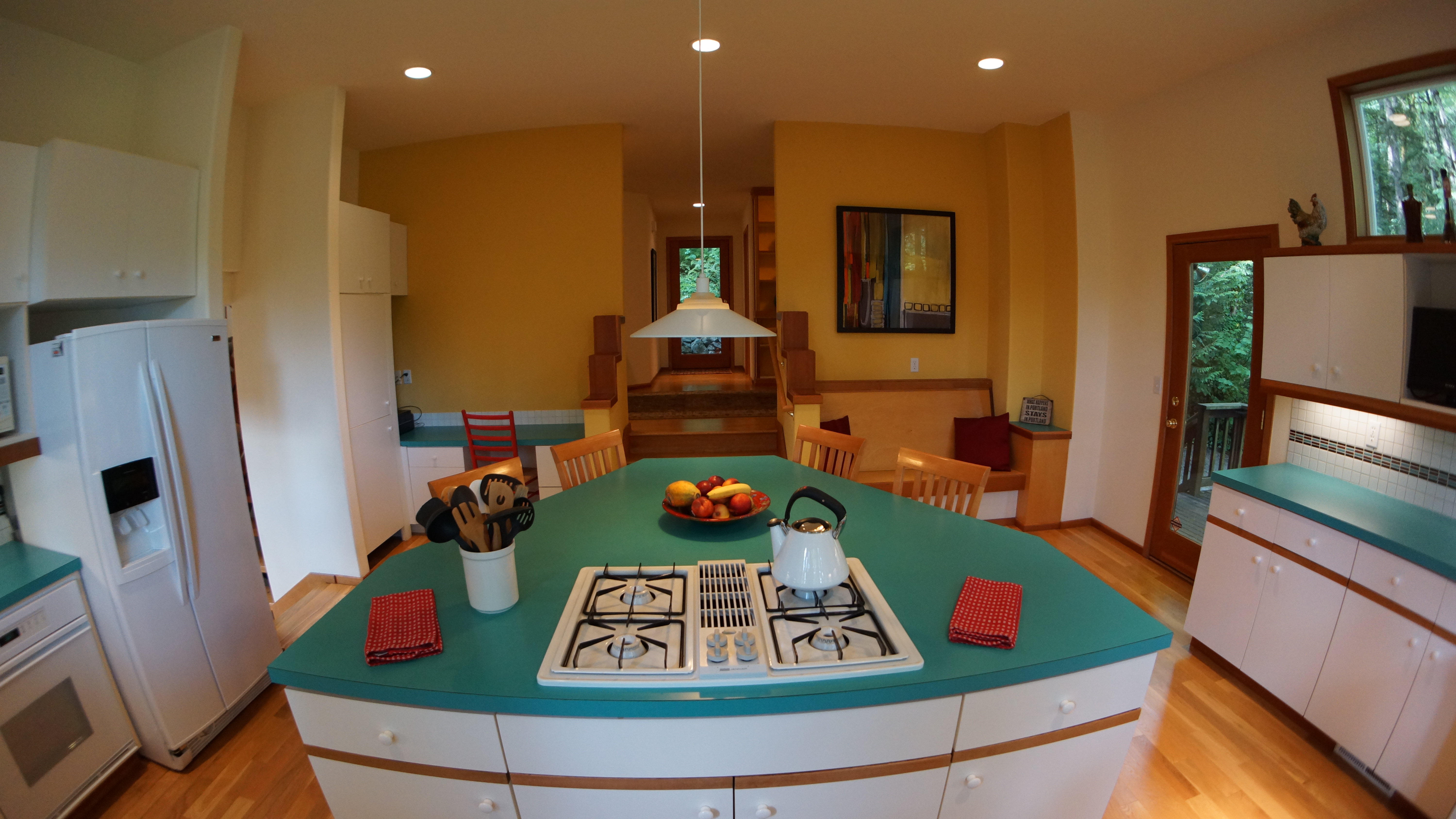 High Ceilings, Great Views & <BR>Center Cooking Island with Surround Seating.
